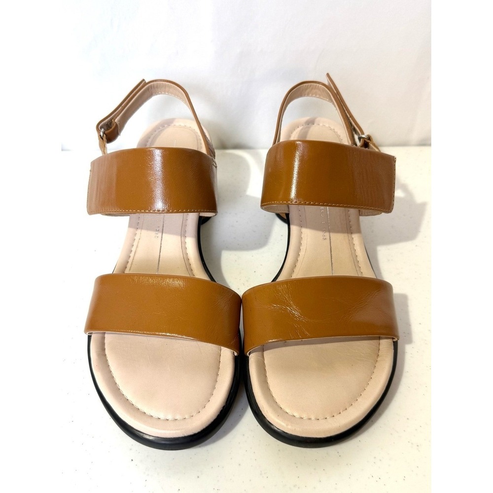 ECCO Sculpted Sandal LX 35 Women's US 10-10.5 EU‎ 41 Brown Leather Block Heel - Picture 2 of 11